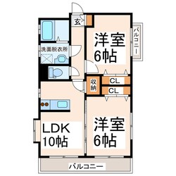 帯山小学校入口 徒歩3分 3階の物件間取画像